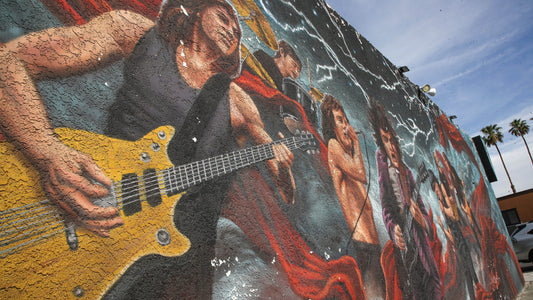 AC/DC Mural Reportedly Damaged During Kendall Jenner Coachella Event