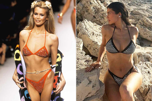 Claudia Schiffer Shouts Out Kylie Jenner's Vintage Chanel Bikini