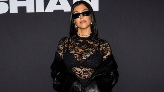Kourtney Kardashian Serves Up Style In Bold New Campaign