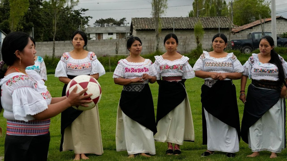 Women's Unique Handball Game Brings Culture And Community Together In Ecuador