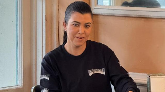 30% Surge In Lace Demand After Kourtney Kardashian's Ice-Patterned Dress Appearance