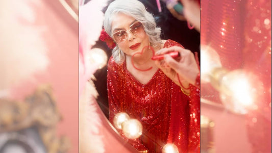 Zeenat Aman Brings Back Retro Charm With Sultry Red And Vibrant Pink Lipstick