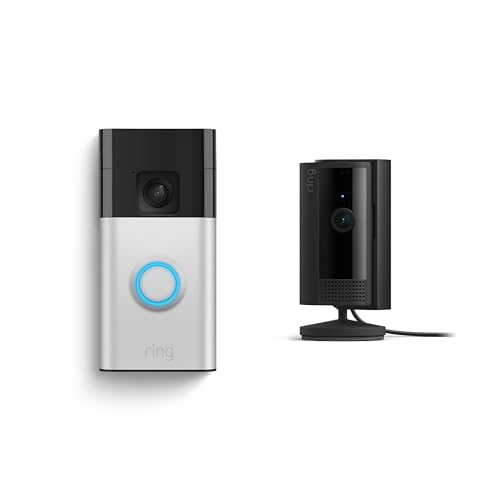 Smart Home Security by Ring: Doorbell with Built-in Camera Device.