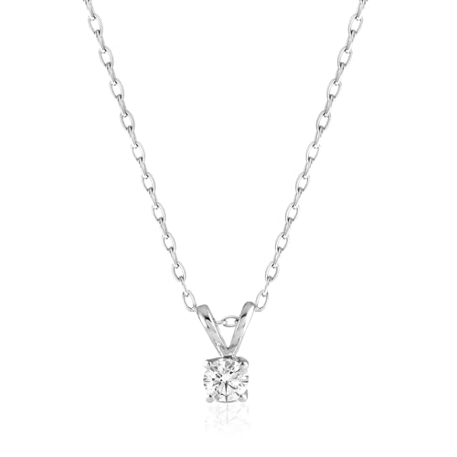 Solitaire Luxe Lab Diamonds in 14K Gold Shimmering Endless Perfection.