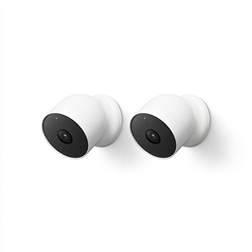 Wireless Security Camera System with Two Nest Cam Units Included