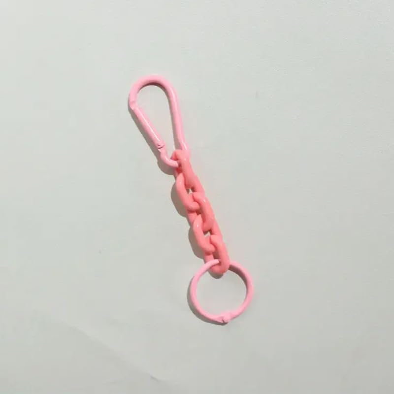 Pink Bag Charm Keychain