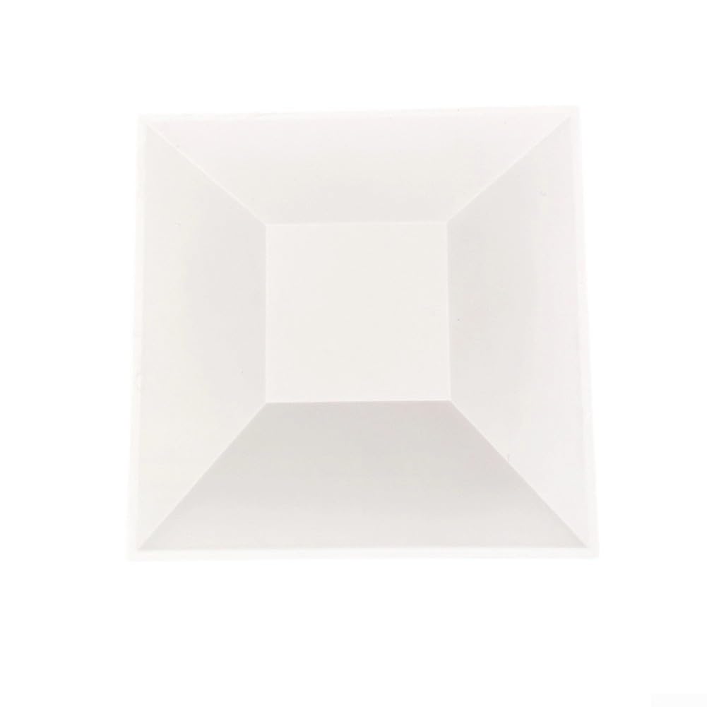 White 4x4 Plastic Post Caps for Wood Fences