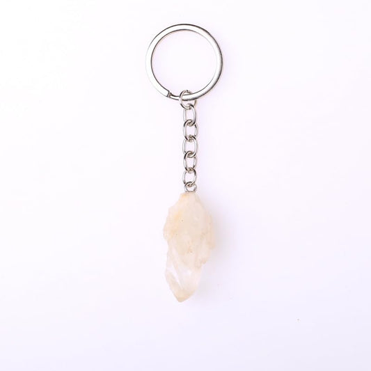 Hexagonal Prism Keychain for Car Decor