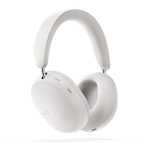 Sonos Ace - White - Wireless Over Ear Headphones with Noise Cancellation.