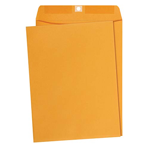 100 X 9 x 12 Kraft Envelopes for Mail and Packages.