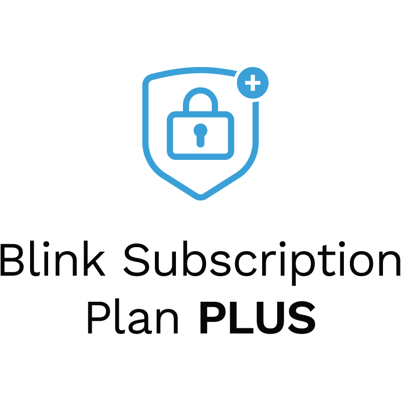 Blink Subscription Plus Plan with automatic monthly auto-renewal renewal option.