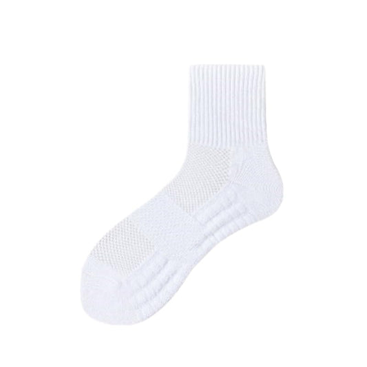 Black & White Running Socks: Short to Long Styles for Men