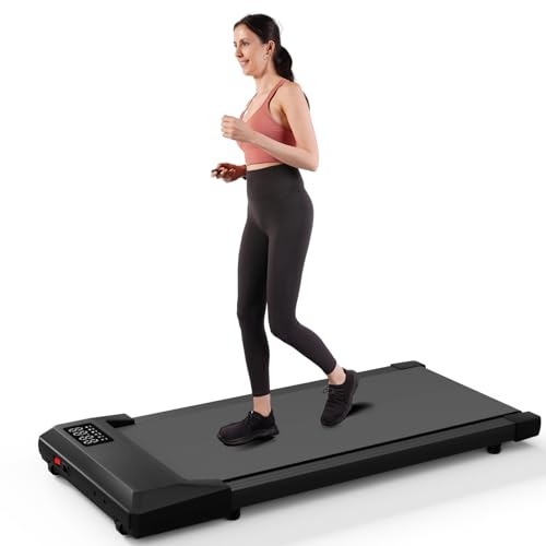 Home office treadmill upgrade with smart features and app connectivity.