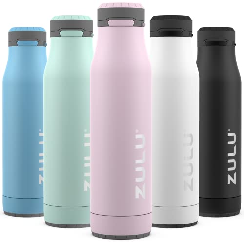 Insulated Stainless Steel Water Bottle with Leak-Proof and Chug Spout Features.