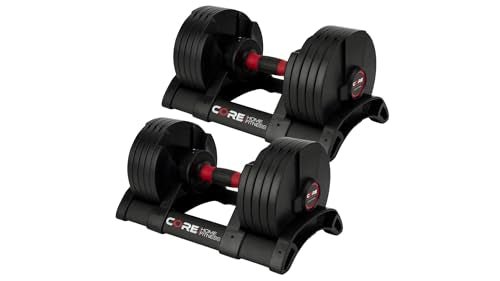Core Fitness Adjustable Dumbbell Weight Set Review