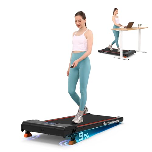 Portable Under Desk Treadmill for Home Walking and Fitness Exercise.