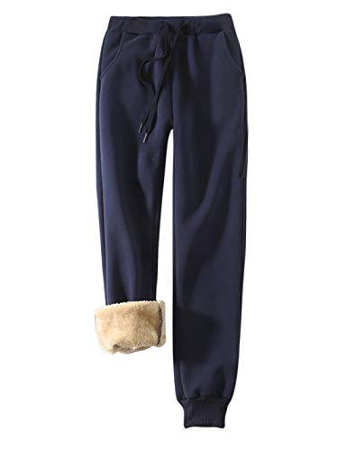 Cozy Sherpa-Lined Sweatpants for Comfortable Athlete's Wear and Relaxation