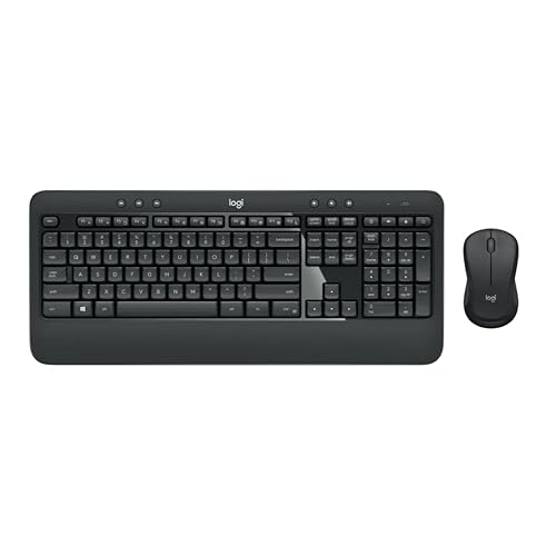 Logitech Advanced Wireless Keyboard and Mouse Combo for Windows Desktop.