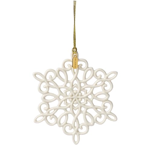 2025 Lenox Snow Fantasies Snowflake Ornament