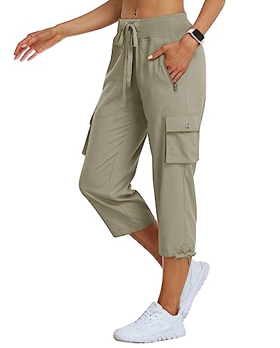 MoFiz Women's Cargo Capris Hiking Pants Review