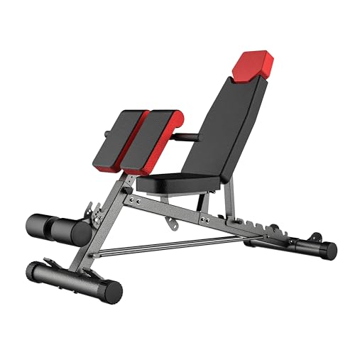 Hyper Adjustable Weight Bench with Multi-Functional Exercise Capabilities and Features.