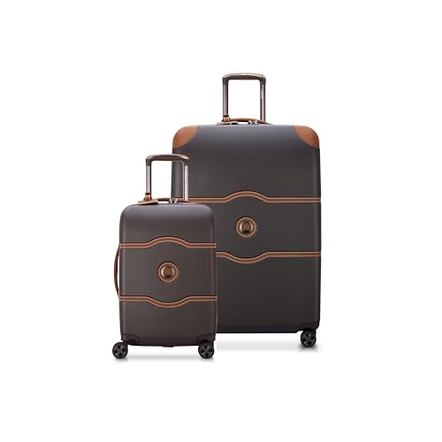 Brown Hardside Spinner Luggage Sets