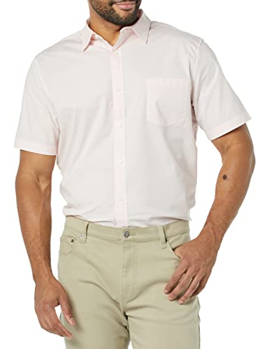 Amazon Essentials Men's Slim-Fit Short-Sleeve Poplin Shirt