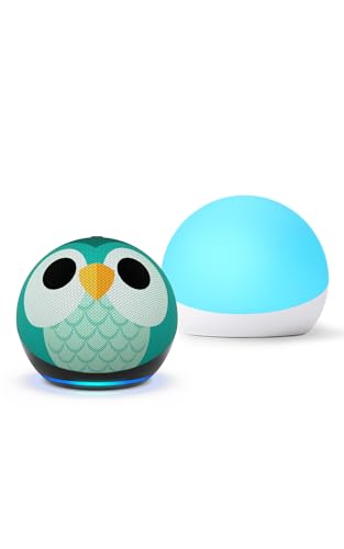 Amazon Echo Dot Kids Bundle with Owl, Alexa