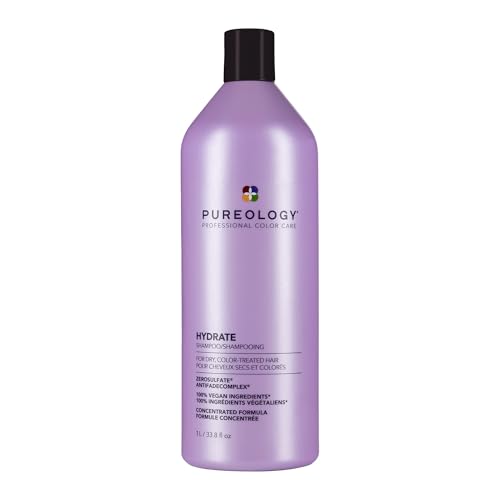 Moisturizing Shampoo for Dry or Color-Treated Hair with Rose Extract