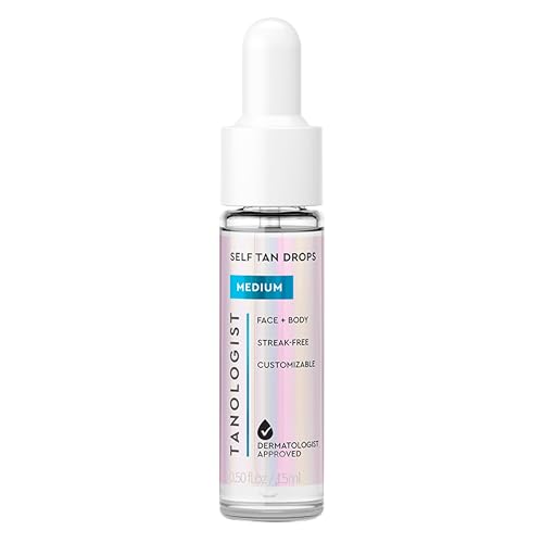 Tanologist Self-Tan Drops Review: Medium Bronzing Serum for Face and Body