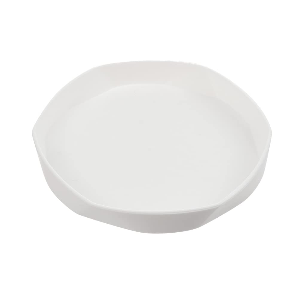 Small White Plastic Plant Saucer