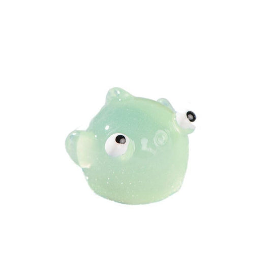 Green Sea Fish Resin Ornaments