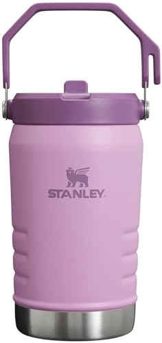 Stanley Flip Straw Jug with Handle and Twist-On Lid Container.