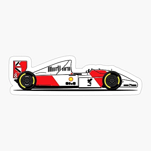 Senna Formula 1 Sticker