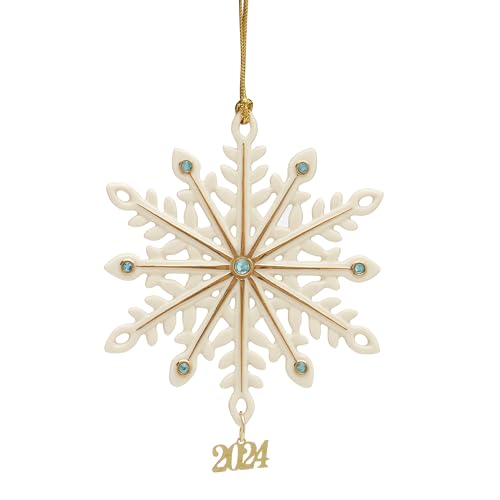 Majestic Gemmed Snowflake Ornament Unleashes Winter's Fierce and Fragrant Fury