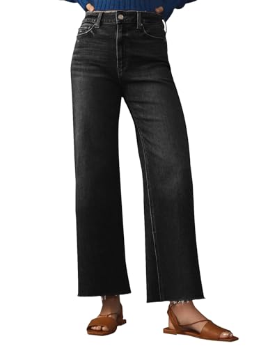 KUNMI Wide Leg High Waist Jeans for Women - Trendy Fall 2025 Collection