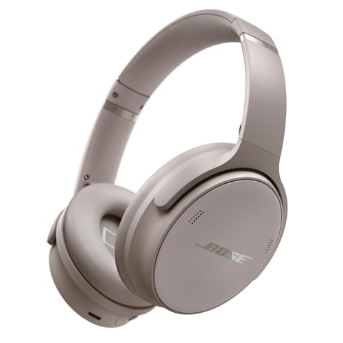 Wireless Noise-Cancelling Headphones with Long Battery Life and Comfort