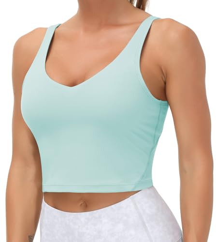 Women's Sports Bra Longline Wirefree Padded Medium Support