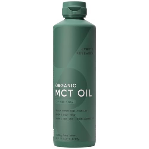 Vegan MCT Oil Supplement for Keto Diets and Brain Fuel