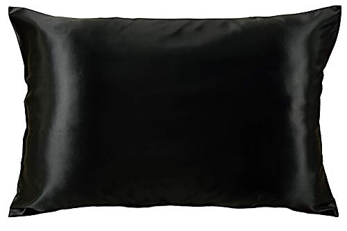 Luxurious Mulberry Silk Charmeuse Pillowcase for Hair and Soft Sleep.