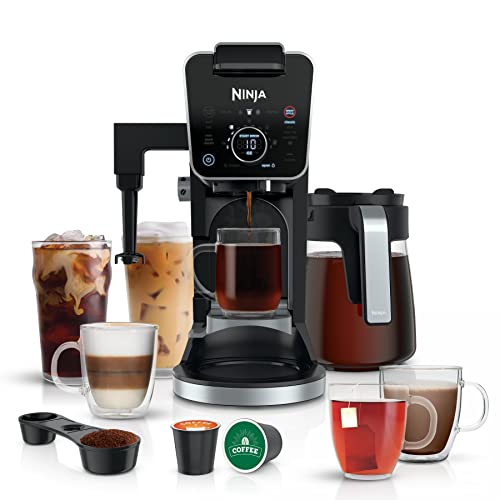 Ninja Coffee Maker with K Cup Compatibility and DualBrew Technology.