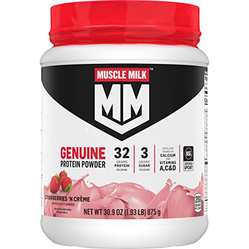 Unlock Your Potential with Muscle Milk Genuine Protein Powder•️