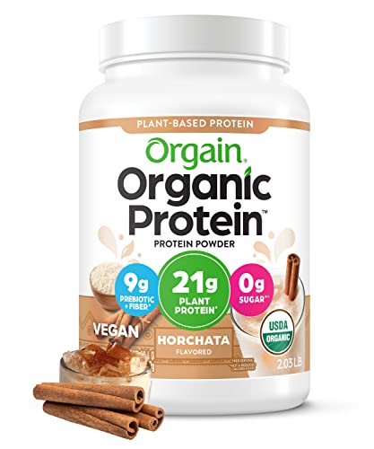 Vegan Protein Powder - Gluten Free, 21g Protein Per Serving.