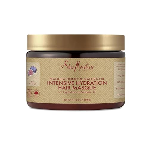 Moisturizing Hair Masque with Manuka Honey and Mafura Oil for Repair.