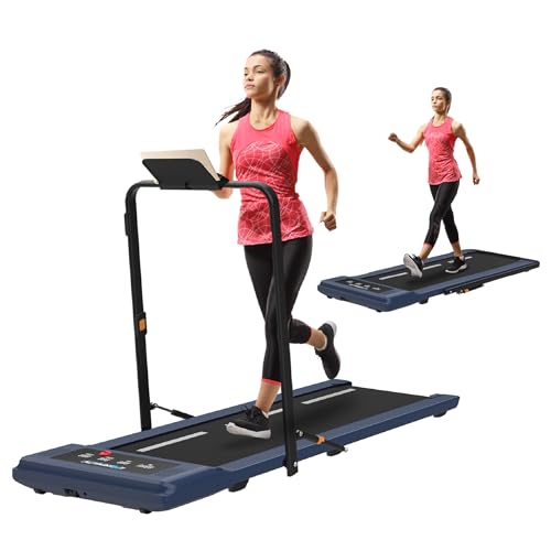 Exerpeutic Heavy-Duty Folding Treadmill for Home Gym Workouts