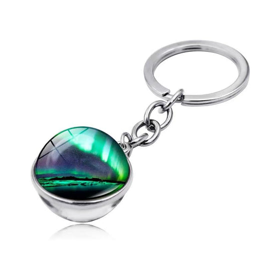 Aurora Gemstone Keychain Gift