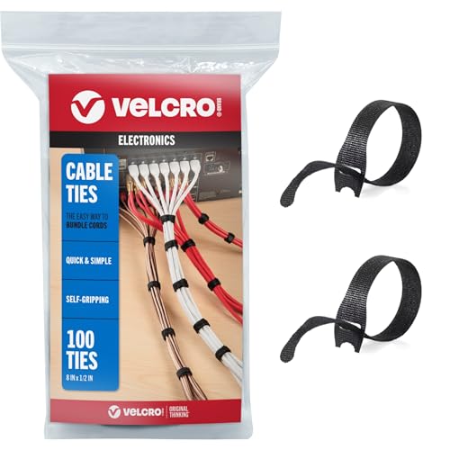 Don't miss out: Organize your cords with these Velcro cable ties!