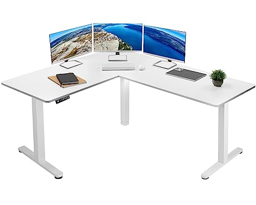 VIVO Electric L-Shaped Standing Desk Review
