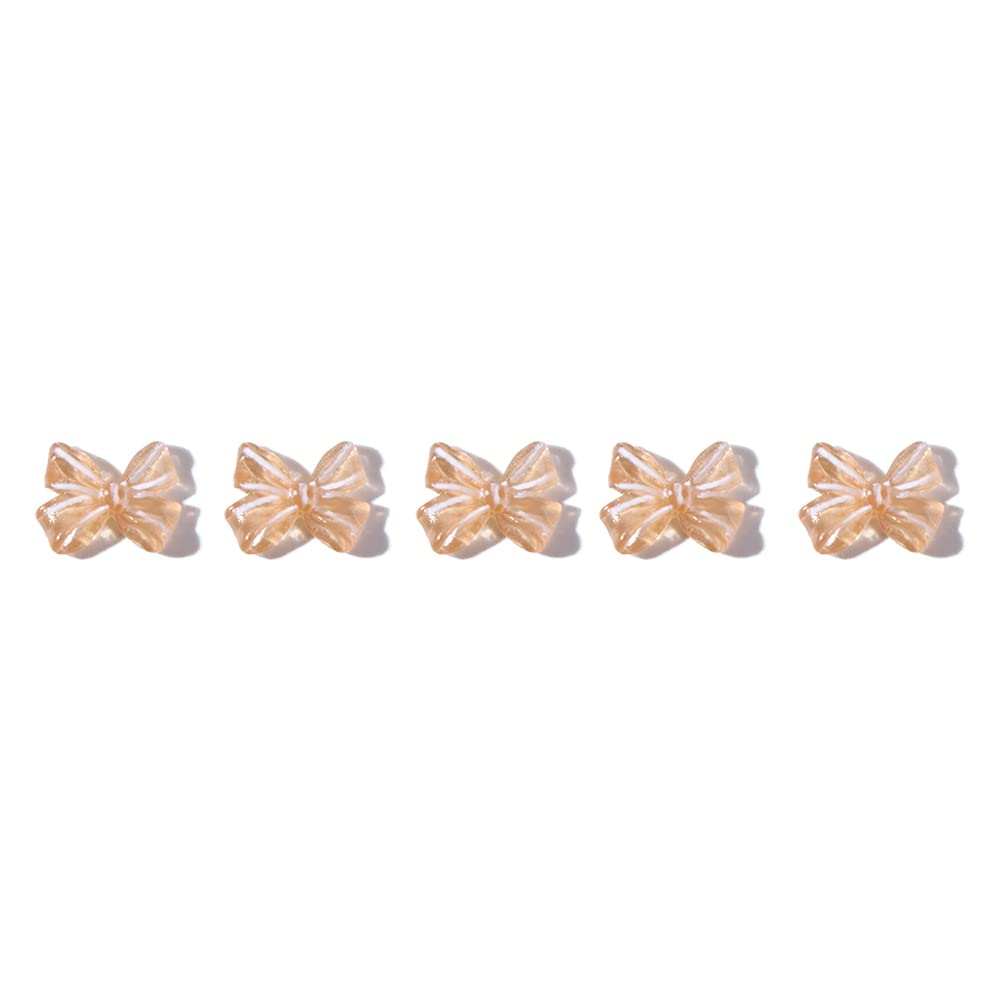 3D Nail Rhinestone Bow Charms for Manicure