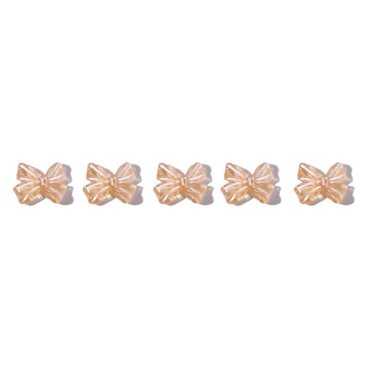 3D Nail Rhinestone Bow Charms for Manicure